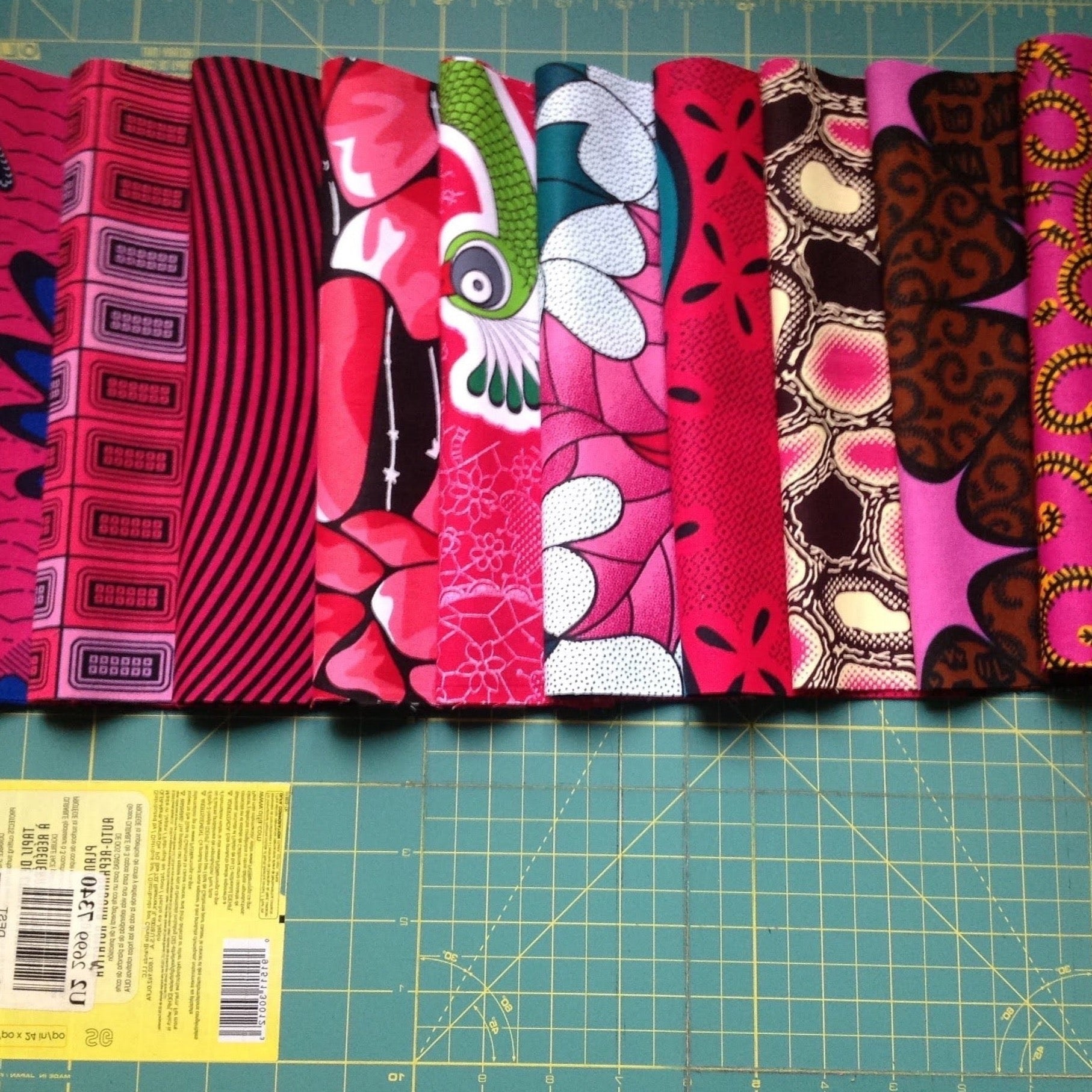 10 Pink Layer Cake Squares – Quilt Africa Fabrics